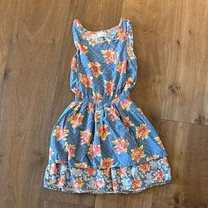 Matilda Jane Blue Floral Kids Dress